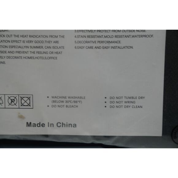 WIN CURTAIN Super Blackout Curtains – 1 Pair – Bedroom & Living Room – Grommet - Picture 5 of 9